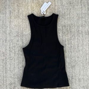 Sanctuary Black High-neck Tank top
